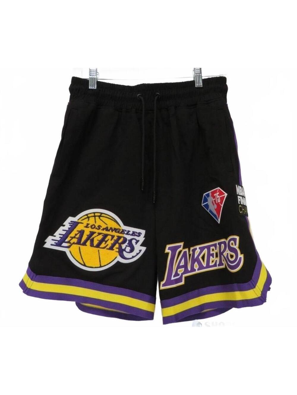 NWT Pro Standard LA Lakers OG 2.0 Vintage Logo Shorts Youth L